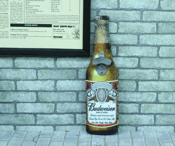 budweiser beer bottle opener
